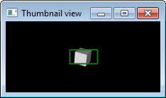 ctkVTKThumbnailView A widget to show the viewport of any vtkRenderer