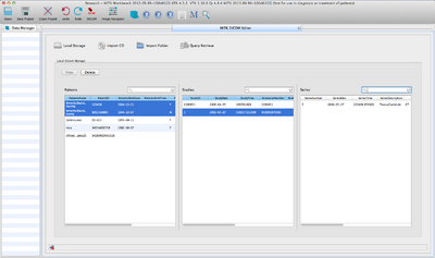 New ctkDicomTableWidgets in the MITK Dicom Editor