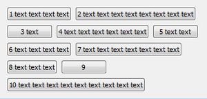 ctkFlowLayout A QLayout that dynamically lay-outs widgets based on the available width/height.